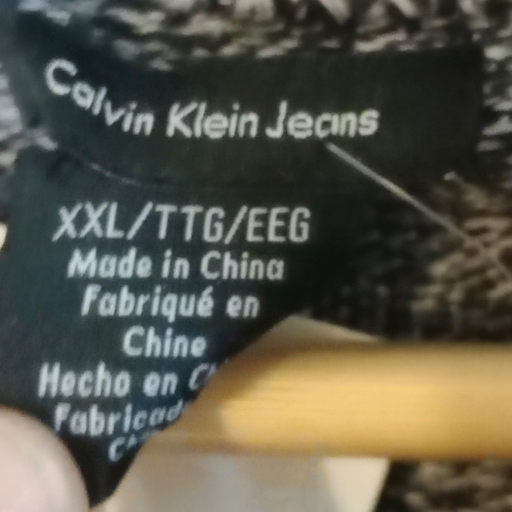 Calvin Klein NWT Quarter Zip XXL Sweater - Picture 5 of 11